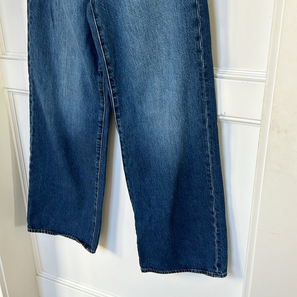 Madewell Superwide-Leg Denim Jeans size 26 color Concho Wash Flare EUC - Picture 9 of 15